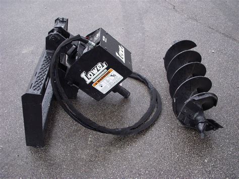 lowe 1650 clh skid steer auger|Lowe 1650 Classic Hex Auger Drive with 15″ Wide Bit Fits Skid .